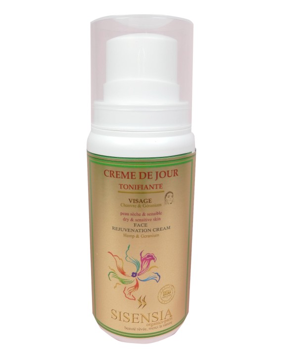 Crème de Jour Tonifiante bio 100ml visage