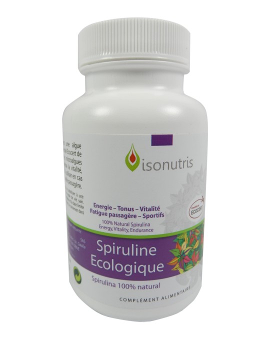 SPIRULINE ECOLOGIQUE 60 comp.15 j